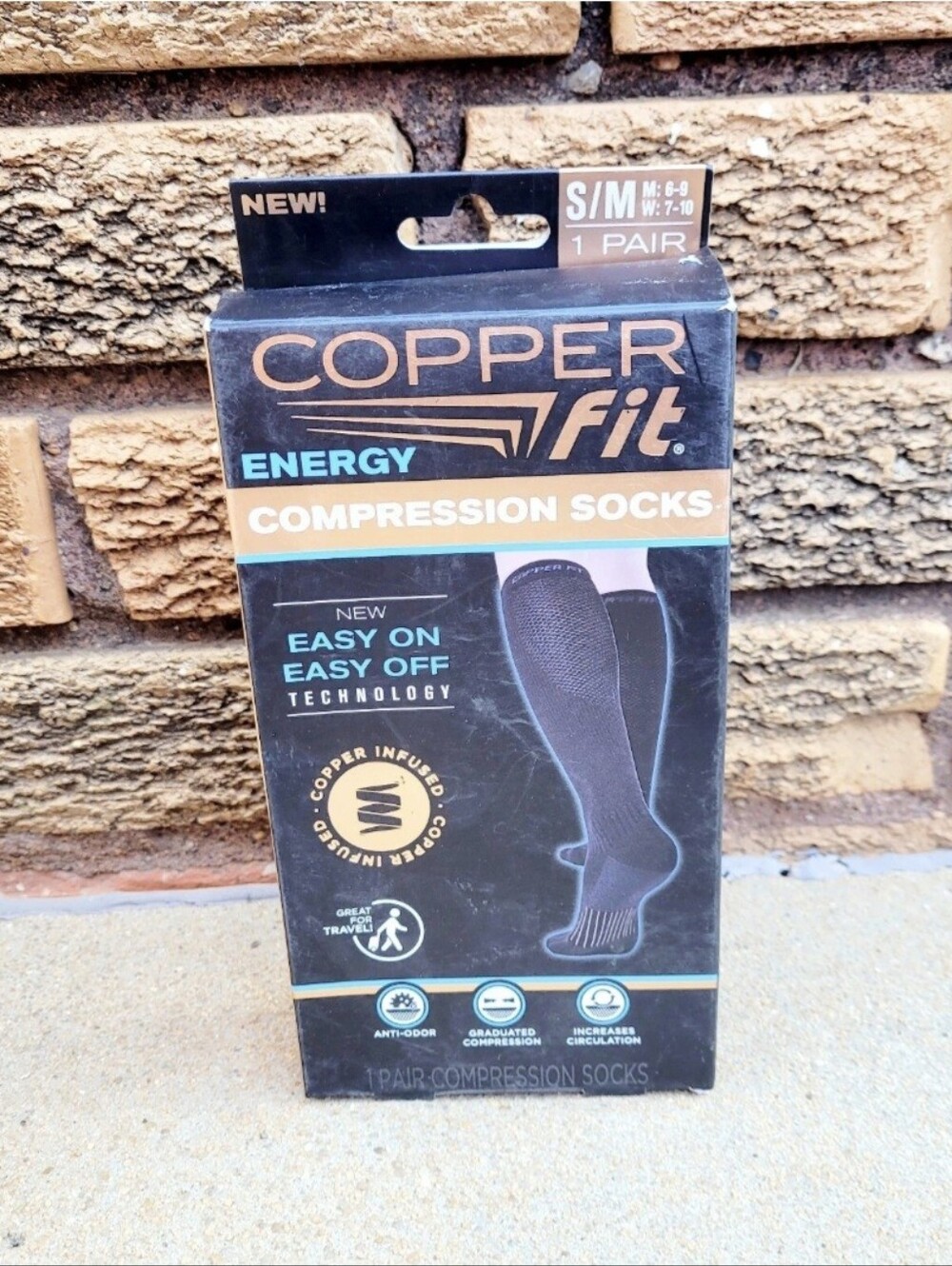 Copper Fit Compression Socks Small/Medium